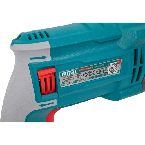 Сетевой перфоратор SDS-plus TOTAL 650 Вт, 1.7 Дж TH306236 фото 9 Сетевой перфоратор SDS-plus TOTAL 650 Вт, 1.7 Дж TH306236 фото 9