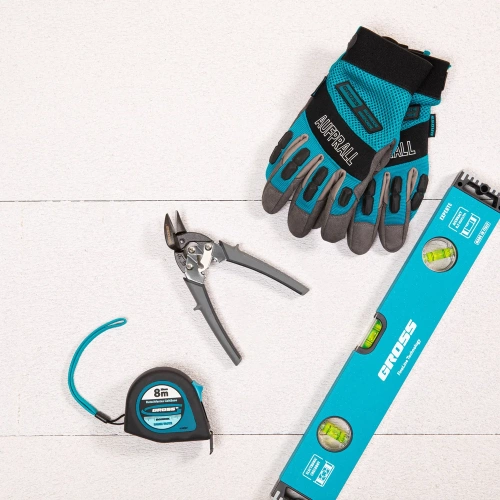 Ножницы по металлу GROSS PIRANHA 185 мм, прямой и левый рез, сталь - СrM, двухкомпонентные рукоятки 78359 фото 8 Ножницы по металлу GROSS PIRANHA 185 мм, прямой и левый рез, сталь - СrM, двухкомпонентные рукоятки 78359 фото 8