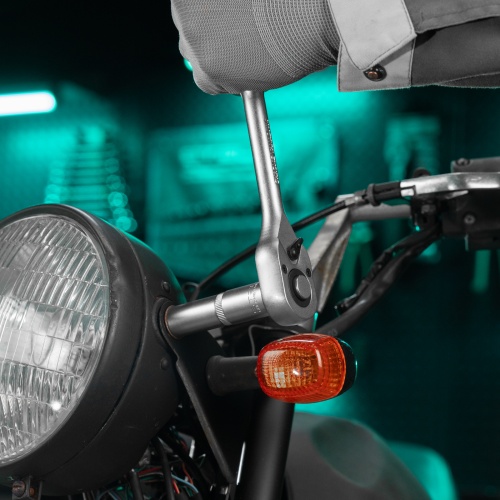 Головка торцевая удлиненная, 14 мм, шестигранная, CrV, под квадрат 1/2 Stels фото 7