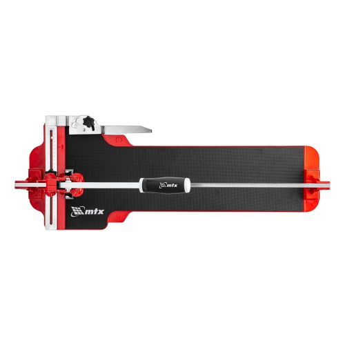 Плиткорез ручной монорельсовый 600 х 14 мм, ходовая каретка,9/4 рег. подшипников, литая станина// MTX фото 3