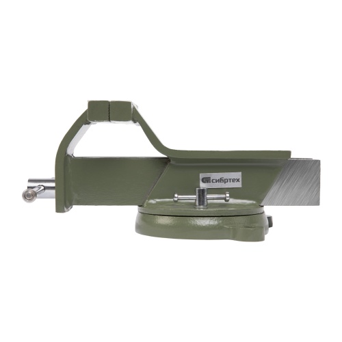 Тиски слесарные, 125 мм, стальные, поворотные Сибртех фото 3