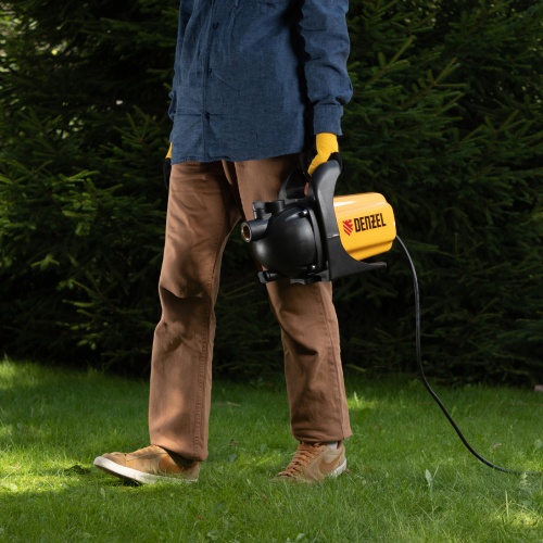 Садовый поверхностный насос GP 600, 600 Вт, 3000 л/ч, подъем 35 м, пластик Denzel фото 15