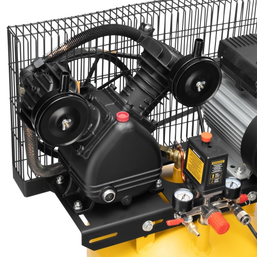 Компрессор воздушный BCV2200/100V, ременный привод , 2.3 кВт, 100 литров, 440 л/мин Denzel фото 9