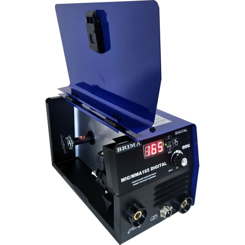 Сварочный полуавтомат Brima MIG/ММА 165 Digital с катушкой флюсовой проволоки 220В НП000001035 фото 4 Сварочный полуавтомат Brima MIG/ММА 165 Digital с катушкой флюсовой проволоки 220В НП000001035 фото 4