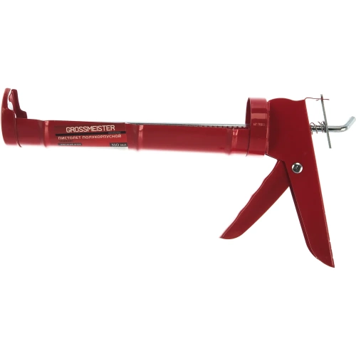 Полукорпусной пистолет GROSSMEISTER Standard, зубчатый шток, 310 мл 005402002