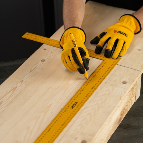 Угольник стальной, 400 х 600 мм Denzel фото 7