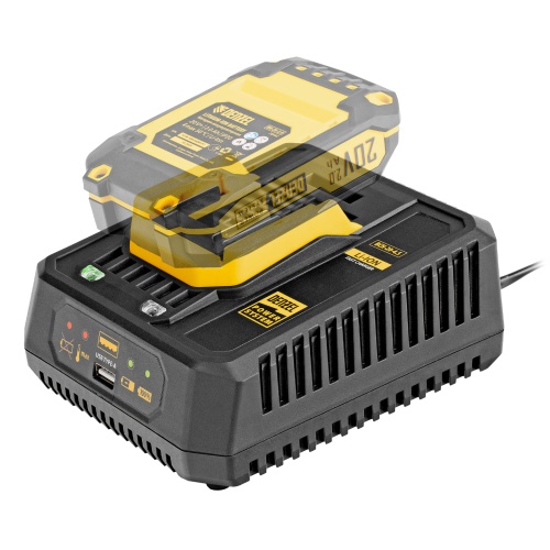 Устройство зарядное для аккумуляторов BCH-20-4.5, Li-Ion, 20 В, 4,5 А// Denzel фото 10