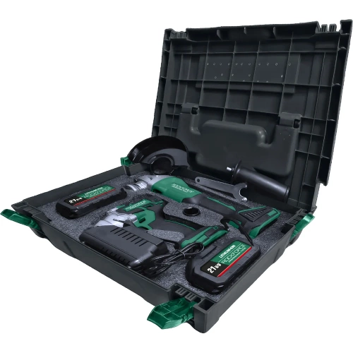 Набор инструментов Rockforce аккумуляторных 1/2 1/4 (шуруповерт JCB-18BLID-B + машина углошлифовальная JCB-18AG-B) RF-DK0050X1(64184) фото 5 Набор инструментов Rockforce аккумуляторных 1/2 1/4 (шуруповерт JCB-18BLID-B + машина углошлифовальная JCB-18AG-B) RF-DK0050X1(64184) фото 5