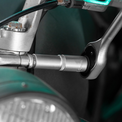 Головка торцевая удлиненная, 13 мм, шестигранная, CrV, под квадрат 1/2 Stels фото 13