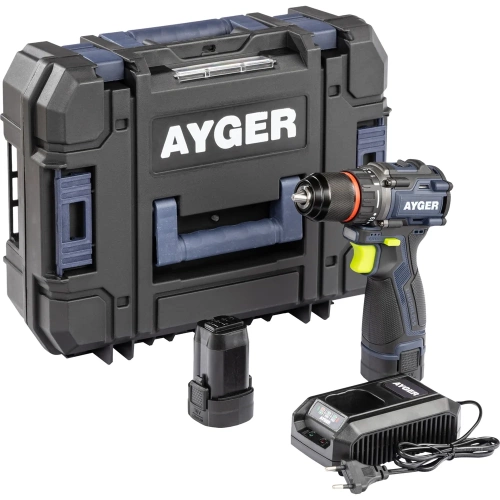 Аккумуляторный бесщеточный шуруповерт AYGER AP16BL2 фото 9