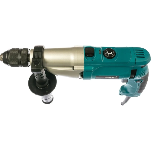 Двухскоростная ударная дрель Makita HP 2071 F фото 4