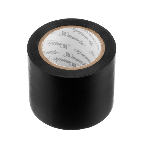 Изолента черная, 50 мм х 10 м Matrix фото 2