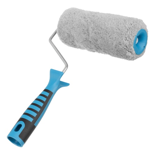 Валик для фасадных работ синтетический с двухкомпонентной ручкой, 180 мм, ворс 18 мм, D 48 мм, D ручки 6 мм, полиакрил Matrix фото 2