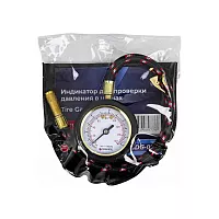 Индикатор для проверки давления в шинах с гибким шлангом Forsage 0-11 bar F-SDG-06(57004)