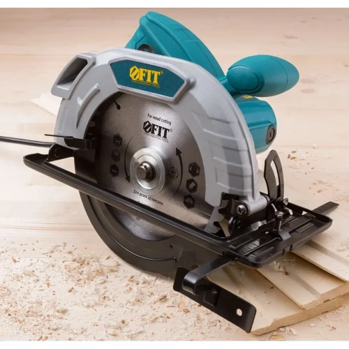 Дисковая пила FIT 1280 Вт, 5000 об/мин, 185/20 мм, железная опора, резиновая накладка, быстрая смена щеток, блок шпинделя, коробка 80398 фото 8 Дисковая пила FIT 1280 Вт, 5000 об/мин, 185/20 мм, железная опора, резиновая накладка, быстрая смена щеток, блок шпинделя, коробка 80398 фото 8