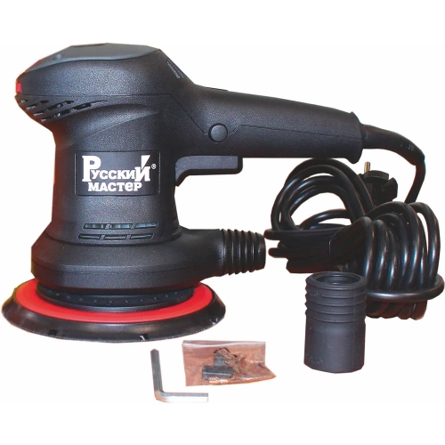 Орбитальная шлифовальная машинка Русский Мастер Multi-hole РМ-93502 фото 3 Орбитальная шлифовальная машинка Русский Мастер Multi-hole РМ-93502 фото 3