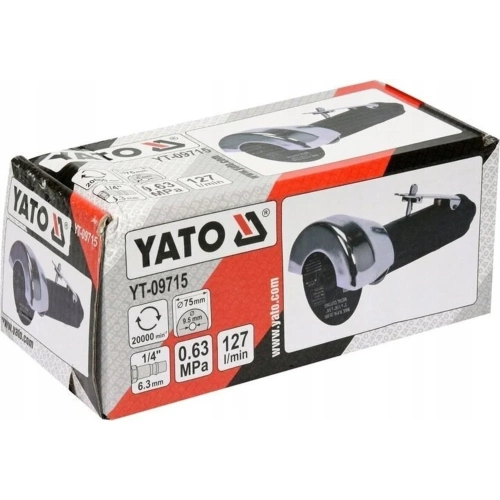 Пневматический резак YATO 75 мм 0,63 МПа, 127 л/мин YT-09715 фото 4 Пневматический резак YATO 75 мм 0,63 МПа, 127 л/мин YT-09715 фото 4