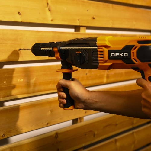 Перфоратор DEKO DKH1250W в кейсе, с дополнительным патроном, 1250 Вт 063-4366 фото 7