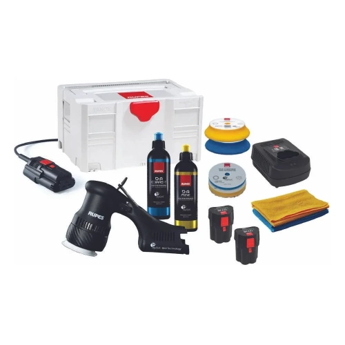 Универсальная полировальная минимашинка в наборе RUPES HLR75#230/H5/DE/LUX Универсальная полировальная минимашинка в наборе RUPES HLR75#230/H5/DE/LUX