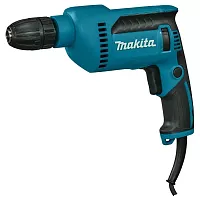 Дрель Makita 13мм, 630Вт, 0-3000 об/мин., БЗП, 1 скорость, 1,6кг, шнур 2м DP4021
