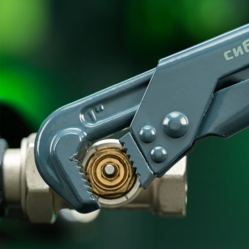 Ключ трубный рычажный КТР-1, 1", кованый, тип "L" Сибртех фото 12