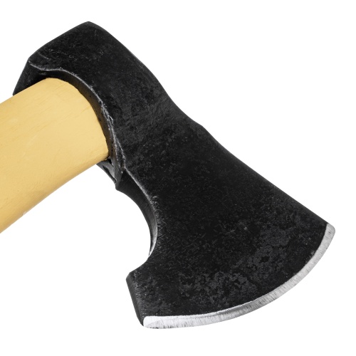 Топор кованый, в сборе, 1200/1550г, деревянное топорище, 500 мм, таежный "Тигр"// Россия фото 4