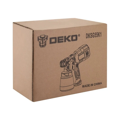Электрический краскопульт DEKO DKSG55K1 HVLP 018-1043 фото 7