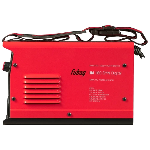 Сварочный инвертор FUBAG IN 180 SYN Digital 41387 фото 3