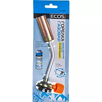 Газовая паяльная портативная горелка Ecos GT-03 картон 005915