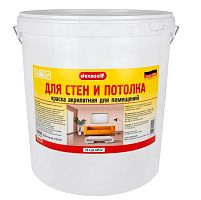 Краска для стен и потолков Pufas Decoself СП морозостойкая 15 л/22,9 кг