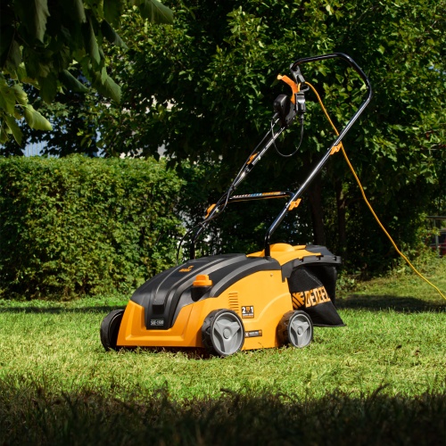 Скарификатор-аэратор  электрический SAE-1500, 1500 Вт, -11/+5 мм, 32 cм Denzel фото 25