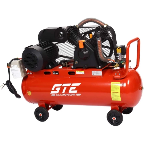 Компрессор поршневой с ременным приводом GTE 380В, ресив. 90л, 670л/мин. /1 GTE-MR4090670A Компрессор поршневой с ременным приводом GTE 380В, ресив. 90л, 670л/мин. /1 GTE-MR4090670A