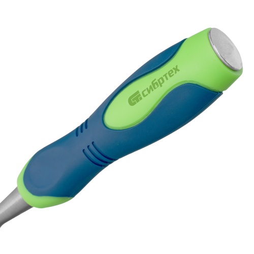 Долото-стамеска, 28 мм, двухкомпонентная рукоятка Сибртех фото 5