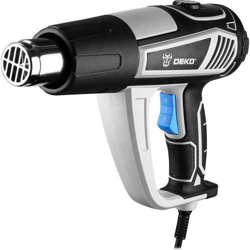 Фен строительный DEKO HG2450 в кейсе, с плавной регулировкой, 2450 Вт 085-1130 фото 5