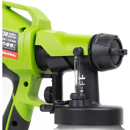 Краскопульт аккумуляторный PROCRAFT 20В, 750 мл/мин, без АКБ и ЗУ PSE30 фото 4