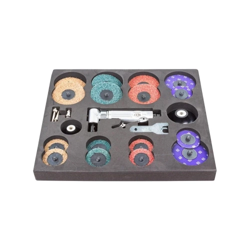 Пневмозачистная машинка с комплектом аксессуаров Forsage F-ST-7733MK(51976) фото 7 Пневмозачистная машинка с комплектом аксессуаров Forsage F-ST-7733MK(51976) фото 7