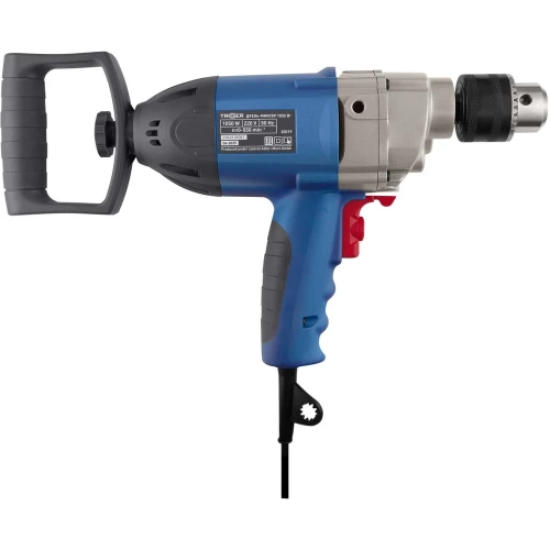 Дрель-миксер строительная ТРИГГЕР 20019 сетевая 1050Вт, 550 об/мин, ключевой патрон 16мм, реверс тов-229081 фото 4
