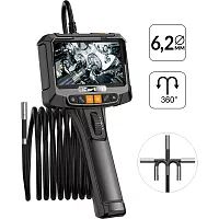 Управляемый видеоэндоскоп iCartool 5", 2Мп, 1920x1080, 1м, зонд 6.2мм, поворот камеры 360° IC-VC8052W