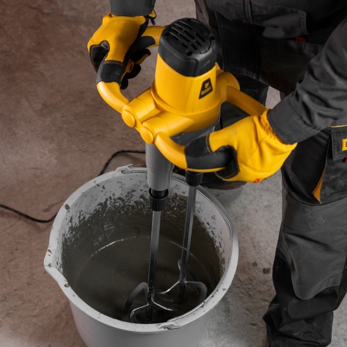 Миксер строительный EM-2-1600, 1600 Вт, 200-480/250-680 об/мин Denzel фото 19