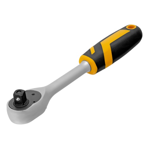 Ключ-трещотка 1/2", 90 зубьев, с быстрым сбросом, CrV Denzel фото 2 Ключ-трещотка 1/2", 90 зубьев, с быстрым сбросом, CrV Denzel фото 2