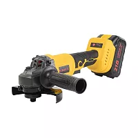 Углошлифовальная машина аккумуляторная Eurolux АУШМ-21Li/125 (в комплекте 2 АКБ и ЗУ) в кейсе 72/12/49