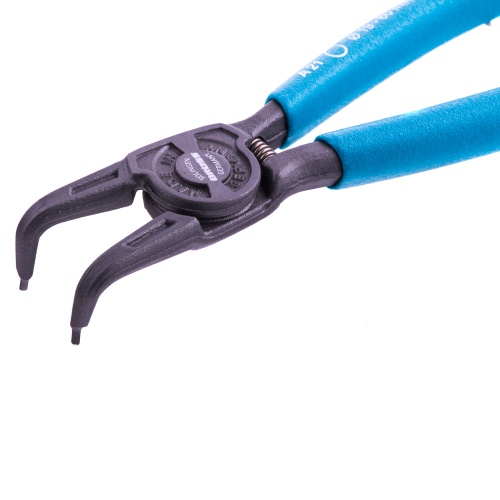 Съемник, 165 мм, для внешних стопорных колец (19-60 мм) изогнутые губки (разжим) Gross фото 2 Съемник, 165 мм, для внешних стопорных колец (19-60 мм) изогнутые губки (разжим) Gross фото 2