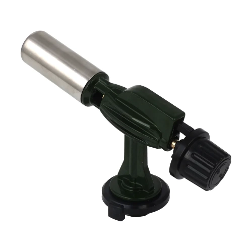 Горелка газ. с пьезорозжигом, ЕРМАК цанговый захват, шир. сопло, алюминиевый корпус, 14х4х7,5см 333-096 фото 6 Горелка газ. с пьезорозжигом, ЕРМАК цанговый захват, шир. сопло, алюминиевый корпус, 14х4х7,5см 333-096 фото 6