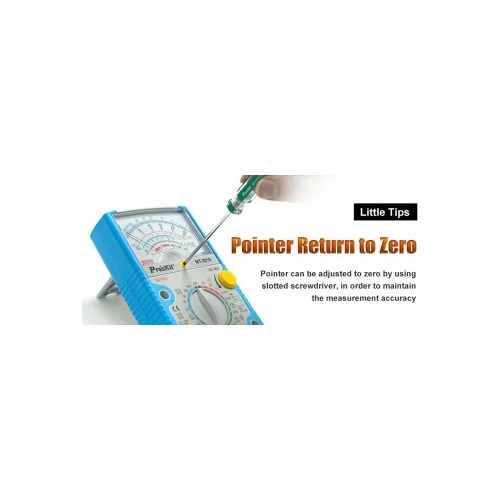 Аналоговый мультиметр ProsKit MT-2019 С00040186 фото 11