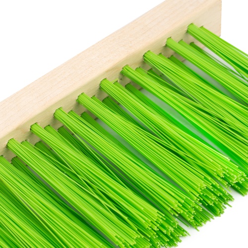 Щетка-сметка трехрядная, 320 мм, деревянная ручка Сибртех фото 6