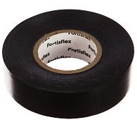 Изолента ПВХ Fortisflex 71236 черная 19 мм 20 м
