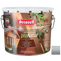 Антисептик лессирующий Pufas Decoself белый 9 л