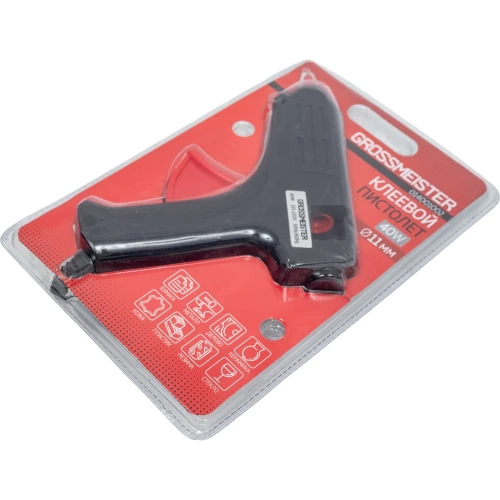 Клеевой пистолет GROSSMEISTER D11 мм, 40W 014001002 фото 5 Клеевой пистолет GROSSMEISTER D11 мм, 40W 014001002 фото 5