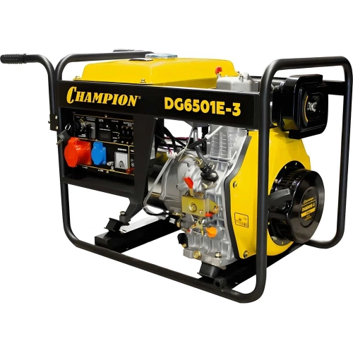 Дизельный генератор CHAMPION DG6501E-3 фото 4 Дизельный генератор CHAMPION DG6501E-3 фото 4