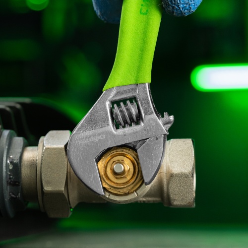 Ключ разводной, 150 мм, никелированный Сибртех фото 11